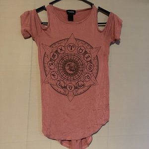 Rue 21, zodiac sign shirt.